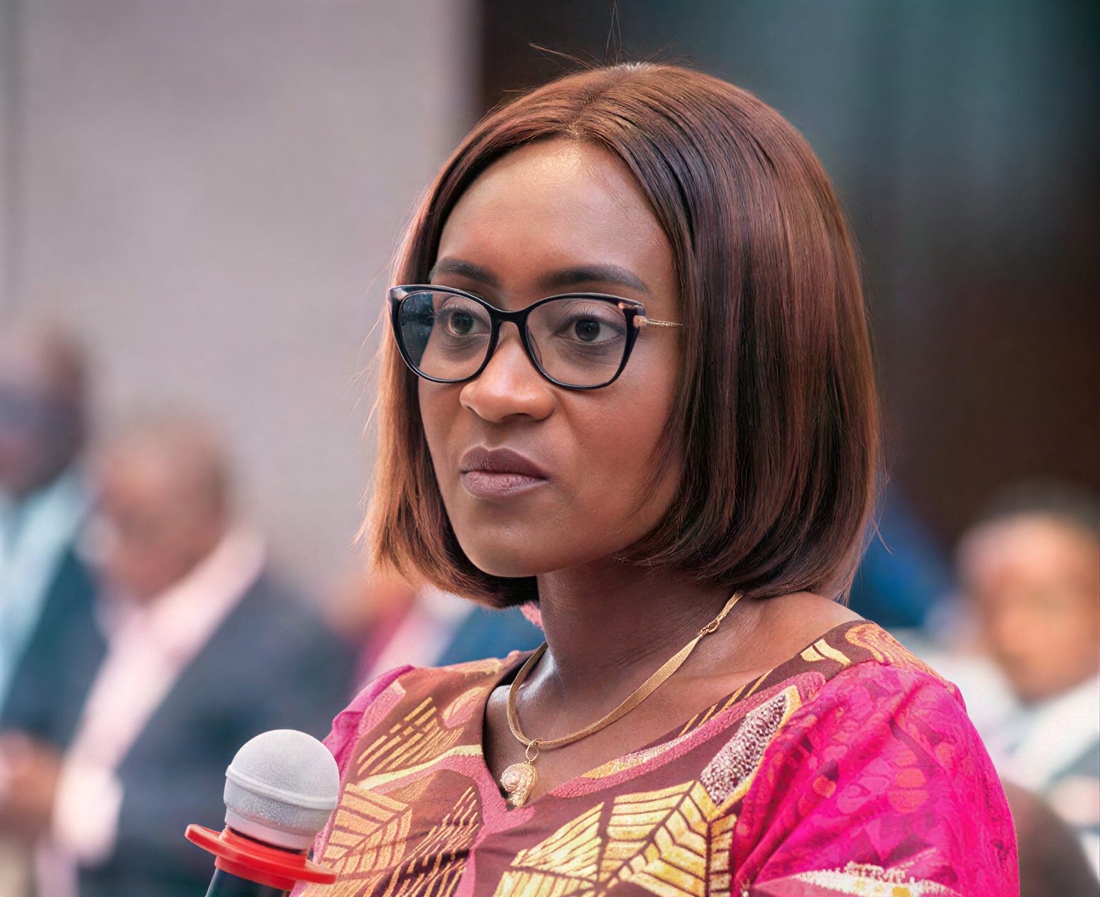 Honourable Abena Osei-Asare, Chairperson for the Public Accounts Committee And MP for Atiwa East