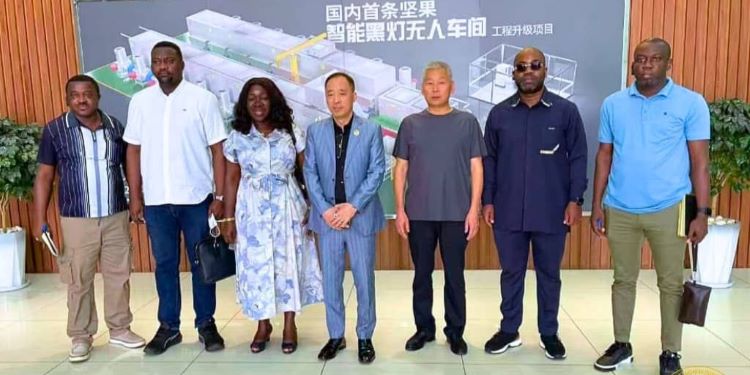 Cross-Ministerial Delegation Hunts Chinese Manufacturing Capital 1 Hon. Elizabeth Ofosu-Adjare, Minister for Trade, Agribusiness, with Hon. John Dumelo, Deputy Minister for Food and Agriculture, and Industry, and Team, in Beijing