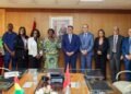Hon. Elizabeth Ofosu-Adjare, Minister for Trade, Agribusiness and Industry, with Moroccan Authorities