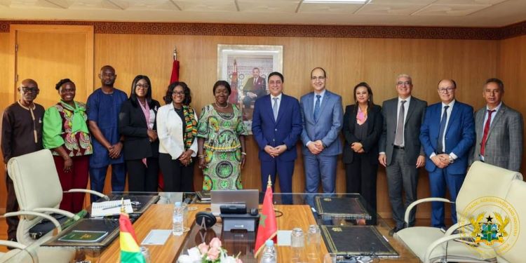 New Industrial Alliance Connects Accra To Rabat Markets, Challenges Trade Imbalances 1 Hon. Elizabeth Ofosu-Adjare, Minister for Trade, Agribusiness and Industry, with Moroccan Authorities