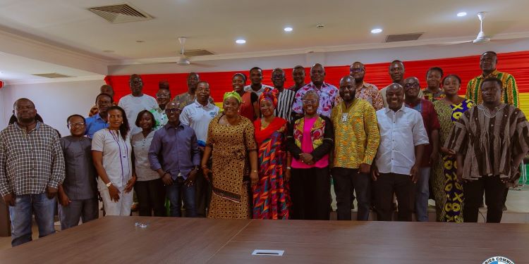 Fisheries Commission Directors Ordered To Finalize Inland Strategy 1 Hon. Emelia Arthur, Minister for Fisheries and Aquaculture Development, Meets Regional Directors of the Fisheries Commission