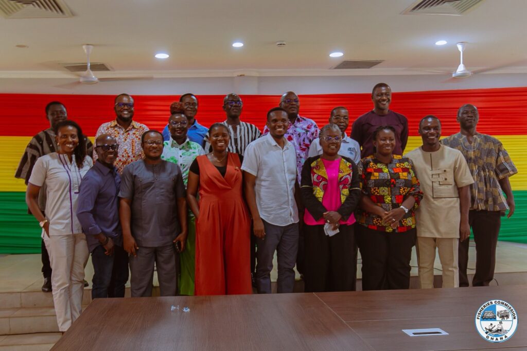 Hon. Emelia Arthur Minister for Fisheries and Aquaculture Development Meets Regional Directors of the Fisheries Commission