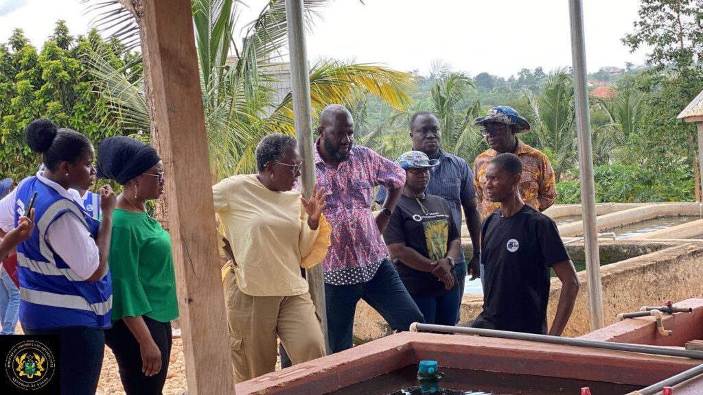 Fisheries Minister Concludes Inland Tour With Lake Bosomtwe Engagement 4 Hon. Emelia Arthur Minister for Fisheries and Aquaculture Development in the Ashanti Region 2