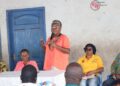 Hon. Emelia Arthur, Minister for Fisheries and Aquaculture Development, on Tour at Ada