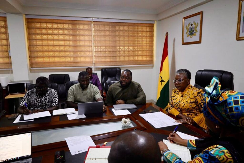 Hon. Emelia Arthur Minister for Fisheries and Aquaculture with Sector Stakeholders 2