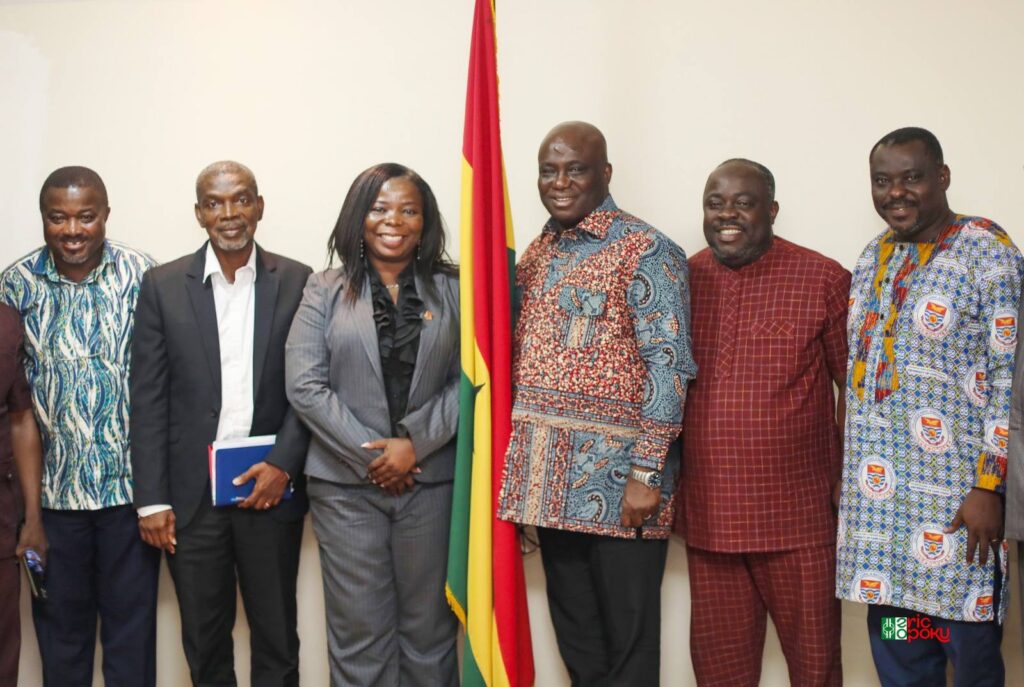 Molecular Science Drives MoFA’s New Agribusiness Value Chain 4 Hon. Eric Opoku Minister for Food and Agriculture With UCC Delegation 1