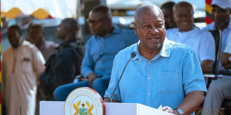 Mahama: Districts Seeing Faster Development Under 80% Common Fund Transfer Policy 1 President John Dramani Mahama