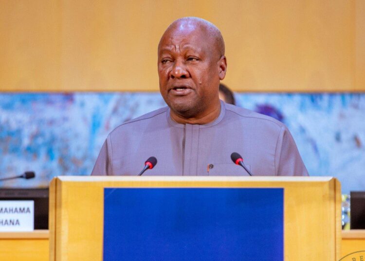 Mahama Unveils Ghana’s ₵3bn Health Boost At Geneva Assembly 1 President John Dramani Mahama speaking at the 79th World Health Assembly in Geneva, Switzerland