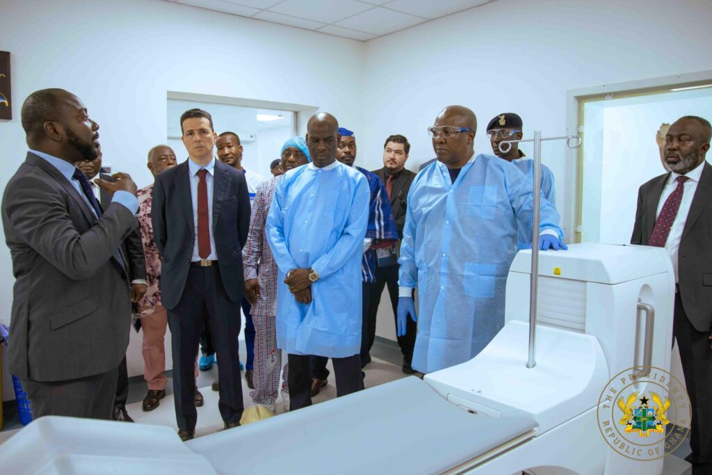 Mahama @SMC PET SCAN Coomissioning 1