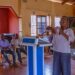 Minister for Fisheries and Aquaculture Development, Hon. Emelia Arthur, in Pru East