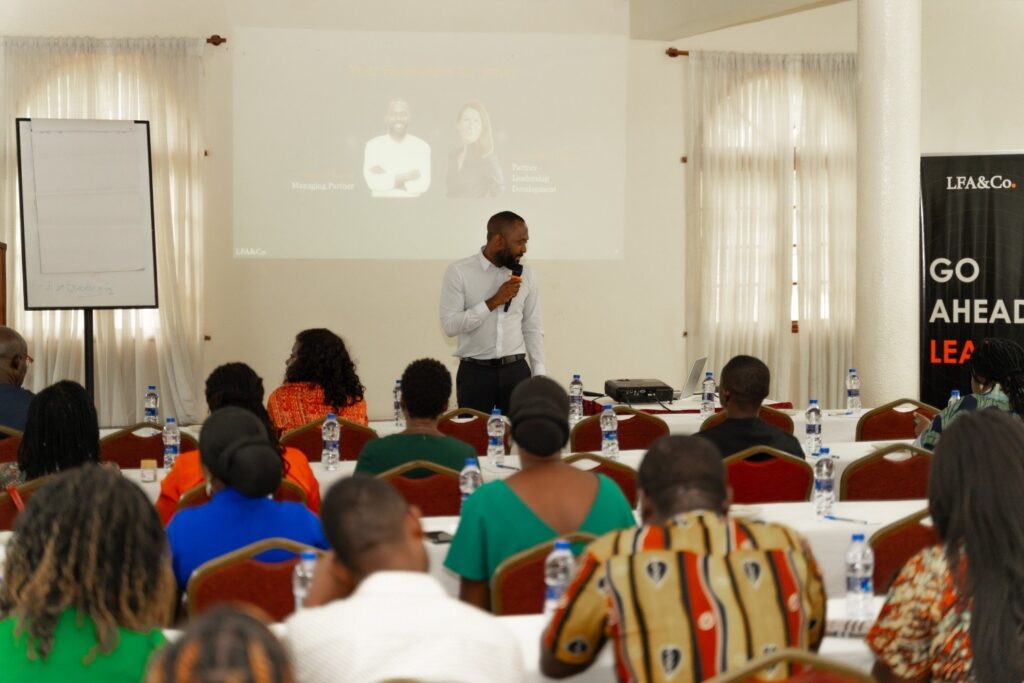 AGI Regional Chairman Demands Operational Agility From Accra SMEs 3 Mr. Daniel Dotse Managing Partner of LFA Co at the 10th Edition of the Entrepreneurial Knowledge Forum