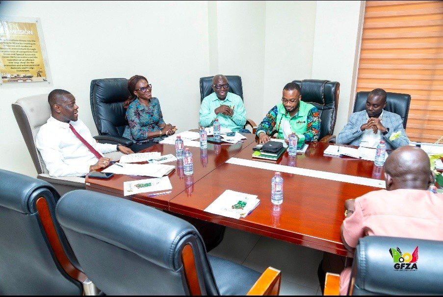 GFZA Forms Power Bloc To Drive Agribusiness Growth 2 Mr. Lateef Apau Wiredu GFZA DCEO with Agribusiness Technical Working Group Committee 1