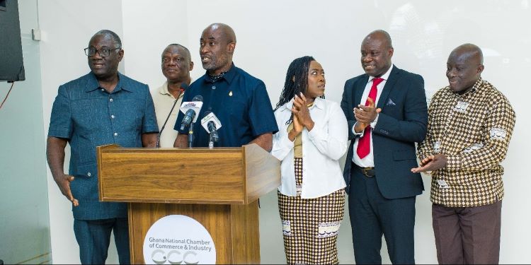 GNCCI Realigns 2026 Business Awards With AI Innovation 1 Mr. Prince Ackuaku, Chairperson of the GNCCI’s Awards Planning Committee, with GNCCI Executives