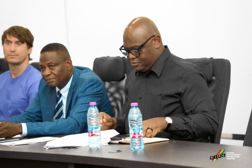 Mr. Simon Madjie GIPC CEO at the Ghana EU Dialogue 1