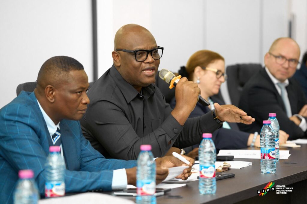 Ghana Pivots to Industrial Transformation as European Investment Hits $16.24 Billion 4 Mr. Simon Madjie GIPC CEO at the Ghana EU Dialogue
