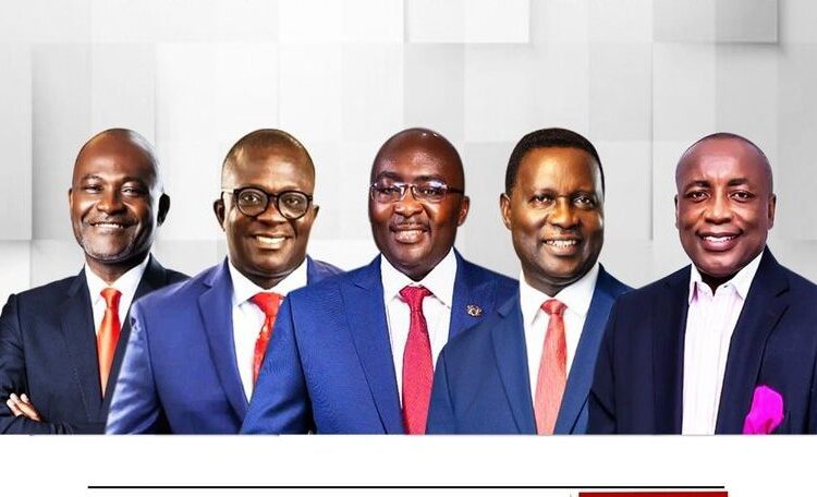 Bawumia Names All Four Rivals to Lead NPP Policy Committees 1 NPP 2026 Flagbearership Aspirants.