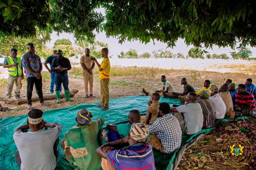 Feed Ghana Programme Rescues Falling Tomato Production in Zebilla 2 Peter Boamah Otokunor Director of the Presidential Initiative on Agriculture and Agribusiness in Zebilla 1