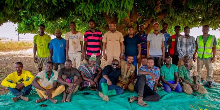 Feed Ghana Programme Rescues Falling Tomato Production in Zebilla 1 Dr. Peter Boamah Otokunor, Director of the Presidential Initiative on Agriculture and Agribusiness in Zebilla