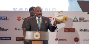 President John Dramani Mahama at the 10th Ghana CEO Summit
