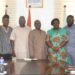 Prof. George Agyei, Director-General of GSA, with IEAG Delegation