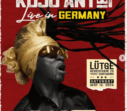 Kojo Antwi's Show flyer