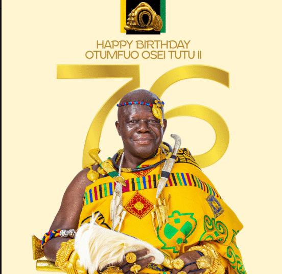 Asantehene Otumfuo Osei Tutu II Celebrates 76th Birthday 1 Otumfuo Nana Osei Tutu II
Asantehene birthday post