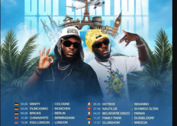 DopeNation Set to Tour Europe this Summer with 'Kakalika' 3 Dope Nation Europa Tour 2026 flyer