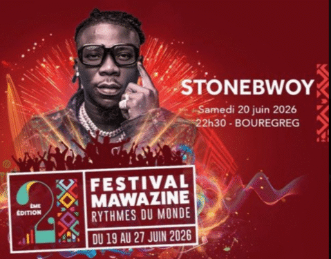 Stonebwoy performing at the “Redsan@30”  flyer