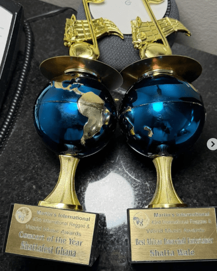 Shatta Wale Bags Two Major Trophies at IRAWMA 2 Screenshot 43 e1779101194464