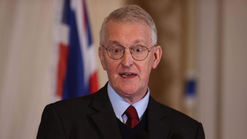 Secretary of State Hilary Benn 1