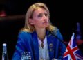 Telecoms Minister, Liz Lloyd
