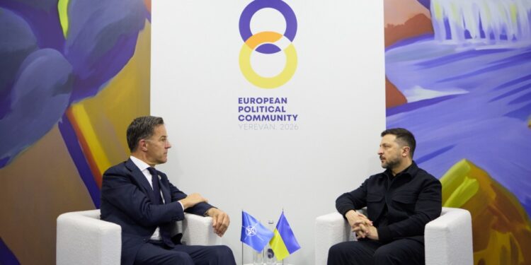 NATO Secretary-General, Mark Rutte and President Volodymyr Zelenskyy.