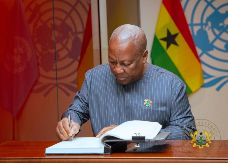 President John Dramani Mahama