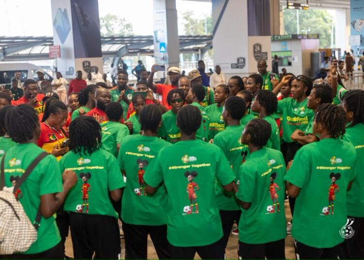 Black Princesses Return Home After Sealing Eighth Consecutive WC Qualification 1 Black Princesses touched down at the Accra International Airport on Monday after securing WC Qualification against Uganda