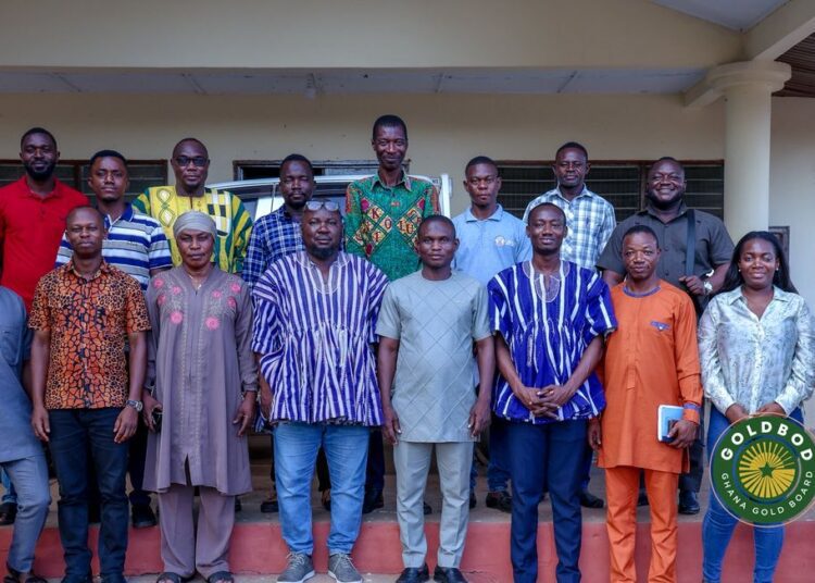 GoldBod Extends Responsible Small-Scale Mining Survey Initiative to Northern Ghana 1 Ghana Gold Board (GoldBod) Officers