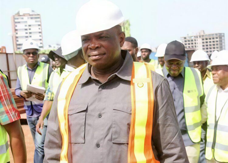 Honourable Kwame Governs Agbodza, Minister of Roads and Highways