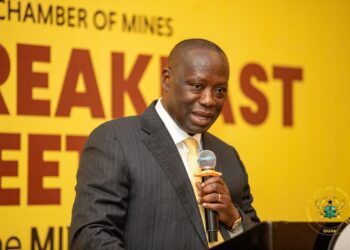 Hon. Emmanuel Armah-Kofi Buah, Minister for Lands and Natural Resources and Acting Minister for Environment, Science and Technology