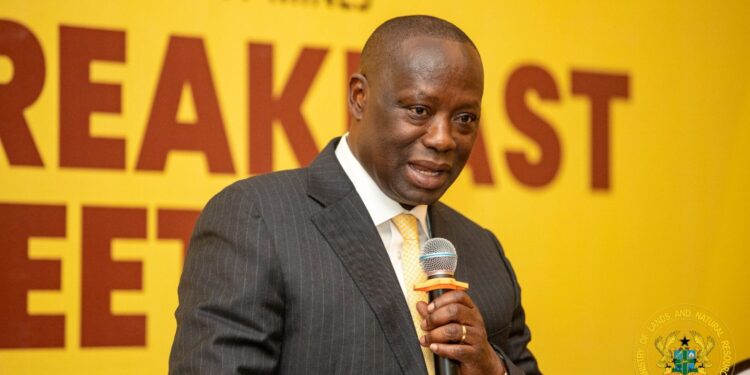 Hon. Emmanuel Armah-Kofi Buah, Minister for Lands and Natural Resources and Acting Minister for Environment, Science and Technology