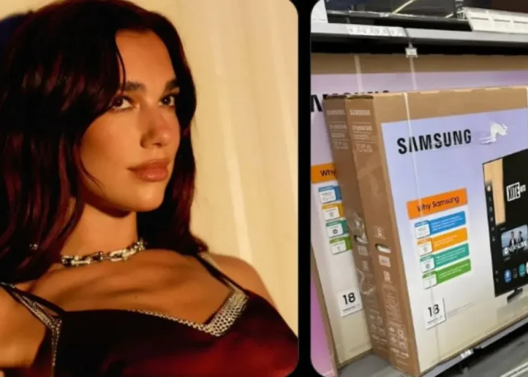 Dua Lipa Claims Samsung Used Her Image to Sell TVs Without Permission