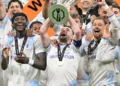 Aston Villa Fans In Juaben Plan Victory Parade After Europa Triumph 2 Aston Villa captain John Mcginn lifts the Uefa Europa League trophy