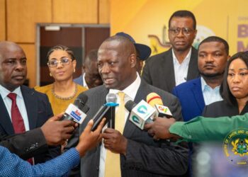 Hon. Emmanuel Armah-Kofi Buah, Minister for Lands and Natural Resources and Acting Minister for Environment, Science and Technology
