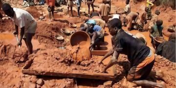 A Galamsey site