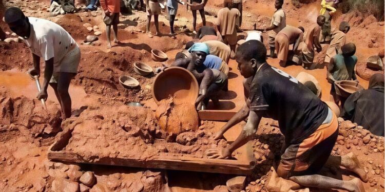 A Galamsey site