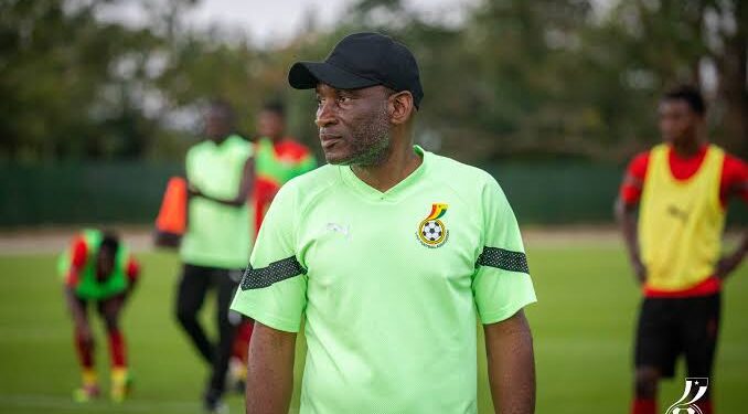 Starlets Coach Braces for Difficult Algeria Test in U-17 AFCON Opener 1 Black Starlets head coach, Dr. Prosper Nartey Ogum