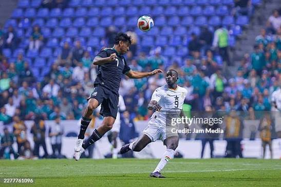 Striker Afena-Gyan Suffers Burglary After Returning From International Assignment 1 Felix Afena-Gyan and a Mexican defender battles for the ball