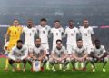The English National Team Pose For a Pre-match Photo