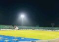 University of Ghana Stadium at night