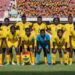 Black Princesses pose for pre-match photo at the Accra Sports Stadium