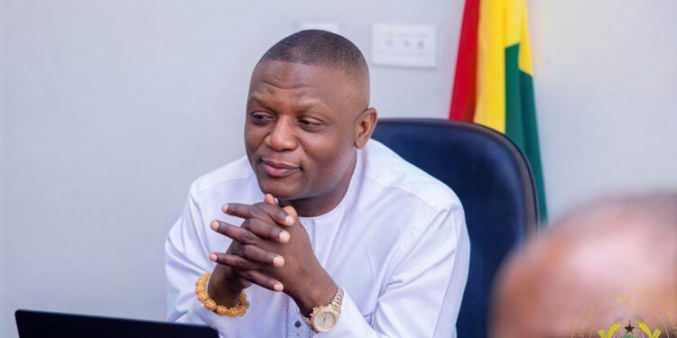 Honourable Kofi Iddie Adams, Minister of Sports and Member of Parliament for Buem Constituency