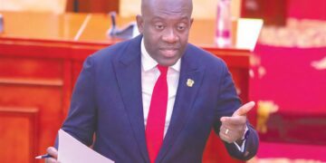 Honourable Kojo Oppong   Nkrumah, Chairman Of the Policy Committee for NPP And MP for Ofoase-Ayirebi constituency.